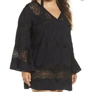 La Blanca Embroidered Swim coverup